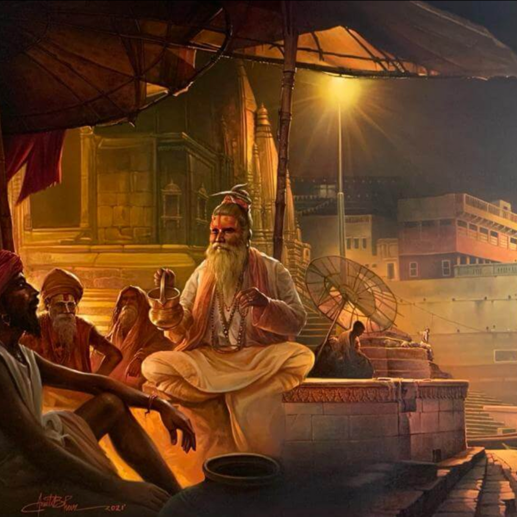 Banars Drawing 6 Best Indian Banaras Artists