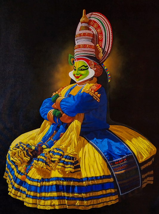 Yellow Kathakali