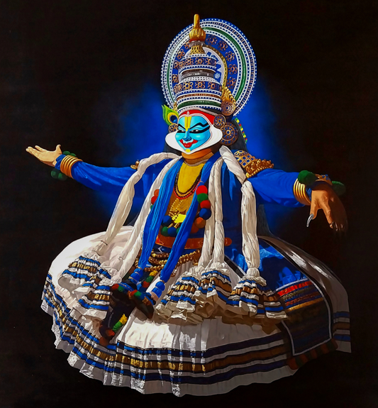 Blue Kathakali