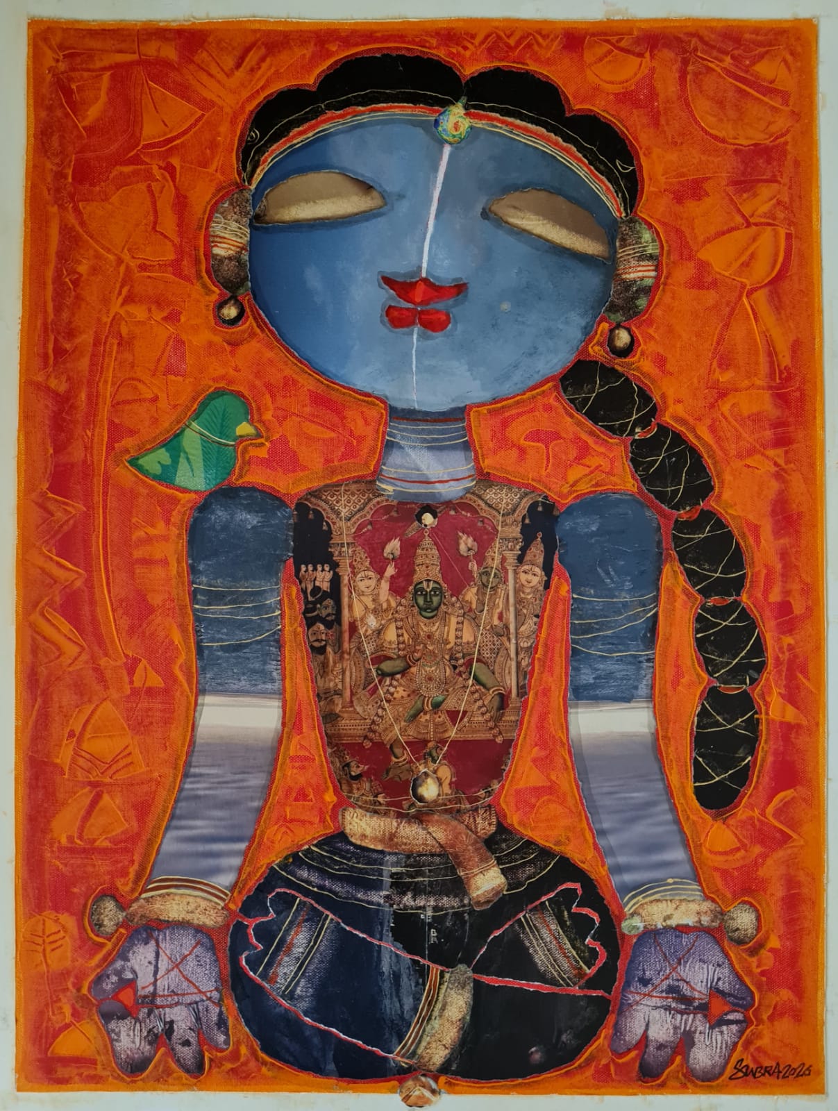 Buy Original Ganesha 2 Painting online By G Subramanian | Eikowa