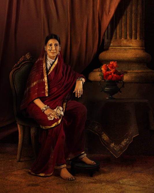 Portrait of Chimnabai I Raja Ravi Verma